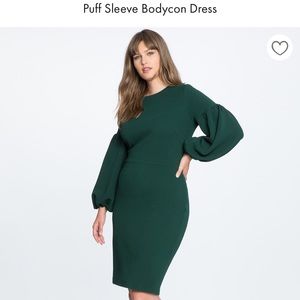 Eloquii Puff sleeve dress